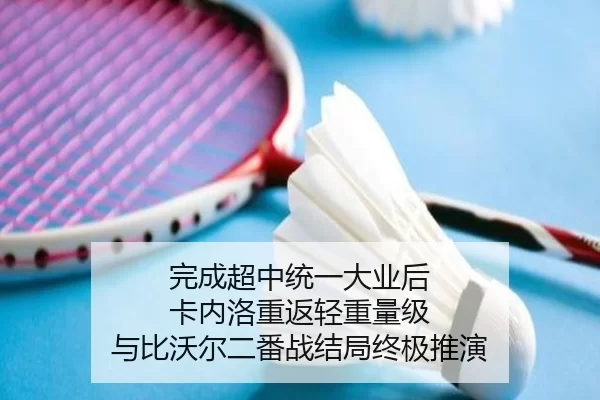 完成超中统一大业后 卡内洛重返轻重量级 与比沃尔二番战结局终极推演